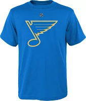 NHL Youth St. Louis Blues Jordan Binnington #50 Blue T-Shirt