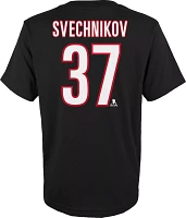 NHL Youth Carolina Hurricanes Andrei Svechnikov #37 Black T-Shirt