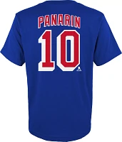 NHL Youth New York Rangers Artemi Panarin #10 Blue T-Shirt