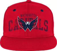 NHL Youth Washington Capitals Red Snapback Hat