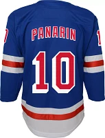 NHL Youth New York Rangers Artemi Panarin #10 Blue Premier Jersey