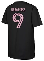 MLS Youth Inter Miami CF Luis Suárez #9 Black Long Sleeve Shirt