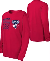 MLS Youth FC Dallas Overhead Red Long Sleeve Shirt