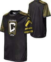 MLS Youth Columbus Crew Winning Tackle Black T-Shirt