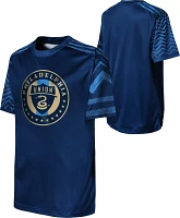 MLS Youth Philadelphia Union Winning Tackle Navy T-Shirt