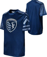 MLS Youth Sporting Kansas City Winning Tackle Blue T-Shirt