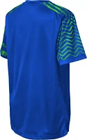 MLS Youth Seattle Sounders Winning Tackle Black T-Shirt