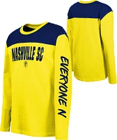 MLS Youth Nashville SC Unbeaten Run Yellow Long Sleeve Shirt