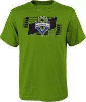 MLS Youth Seattle Sounders Hold it Up Green T-Shirt