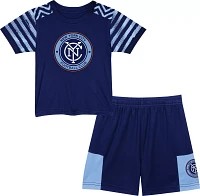 MLS Toddler New York City FC Logo Shirt and Shorts Set