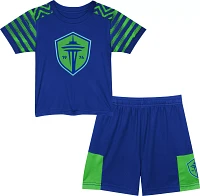 MLS Toddler Seattle Sounders Logo Shirt and Shorts Set