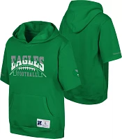 Mitchell & Ness Youth Philadelphia Eagles Wordmark Green Pullover Hoodie