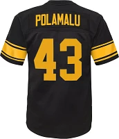 Mitchell & Ness Youth Pittsburgh Steelers Troy Polamalu #43 2008 Black Jersey