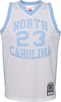 Mitchell & Ness Youth North Carolina Tar Heels Michael Jordan #23 White Replica Jersey