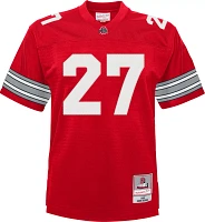 Mitchell & Ness Youth Ohio State Buckeyes Eddie George #27 Scarlet Replica Jersey