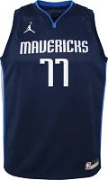 Jordan Youth Dallas Mavericks Luke Doncic #77 Navy Statement Jersey