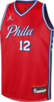 Nike Youth Philadelphia 76ers Tobias Harris #12 Red Dri-FIT Swingman Jersey
