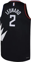 Nike Youth Los Angeles Clippers Kawhi Leonard #2 Black Dri-FIT Swingman Jersey