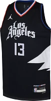 Jordan Youth Los Angeles Clippers Paul George #13 Black Swingman Jersey