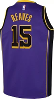 Nike Youth Los Angeles Lakers Austin Reaves #15 Statement Swingman Jersey