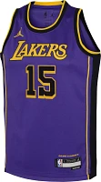 Nike Youth Los Angeles Lakers Austin Reaves #15 Statement Swingman Jersey