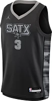 Nike Youth San Antonio Spurs Keldon Johnson #3 Black Dri-FIT Swingman Jersey