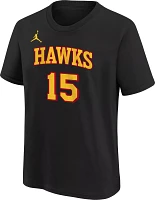 Nike Youth Atlanta Hawks Clint Capela #15 Black T-Shirt