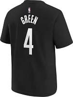 Jordan Youth Houston Rockets Jalen Green #4 Black T-Shirt