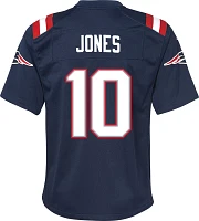 Nike Little Kids' New England Patriots Mac Jones #10 Blue Game Jersey