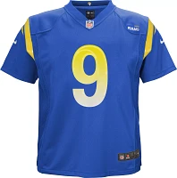 Nike Little Kids' Los Angeles Rams Matt Stafford #9 Royal Game Jersey