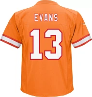 Nike Little Kids' Tampa Bay Buccaneers Mike Evans #13 Alternate Orange Game Jersey