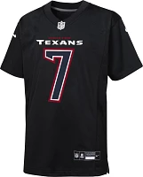 Nike Youth Houston Texans CJ Stroud #7 Black Game Jersey