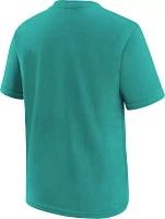 Nike Youth Miami Dolphins Logo Green Cotton T-Shirt