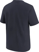 Nike Youth Houston Texans Logo Navy Cotton T-Shirt