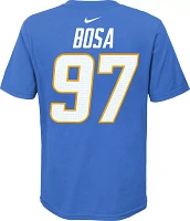 NFL Team Apparel Youth Los Angeles Chargers Joey Bosa #85 Blue Player T-Shirt