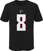 Nike Youth Atlanta Falcons Kyle Pitts #8 Black T-Shirt