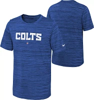 Nike Youth Indianapolis Colts Sideline Velocity Blue T-Shirt