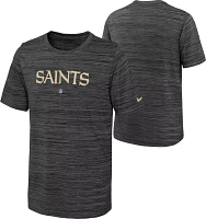 Nike Youth New Orleans Saints Sideline Velocity Black T-Shirt