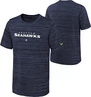 Nike Youth Seattle Seahawks Sideline Velocity Navy T-Shirt