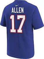 Nike Youth Buffalo Bills Josh Allen #17 Royal T-Shirt