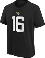 Nike Youth Jacksonville Jaguars Trevor Lawrence #16 Black T-Shirt