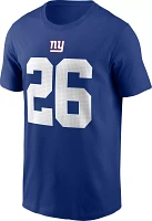 Nike Youth New York Giants Saquon Barkley #26 Royal T-Shirt