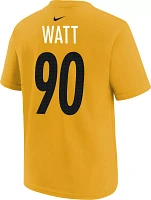 Nike Youth Pittsburgh Steelers T.J. Watt #90 Gold T-Shirt