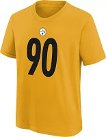 Nike Youth Pittsburgh Steelers T.J. Watt #90 Gold T-Shirt