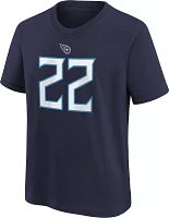 Nike Youth Tennessee Titans Derrick Henry #22 Navy T-Shirt