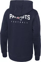 Nike Youth New England Patriots Sideline Club Navy Pullover Hoodie