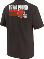 Nike Youth Cleveland Browns Back Slogan Brown T-Shirt