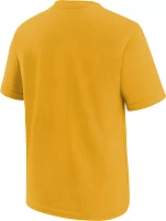 Nike Youth Pittsburgh Steelers Team Helmet Gold T-Shirt