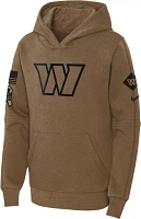 Nike Youth Washington Commanders 2023 Salute to Service Brown Hoodie