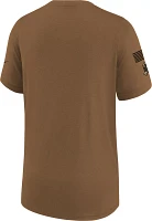 Nike Youth Seattle Seahawks 2023 Salute to Service Brown T-Shirt